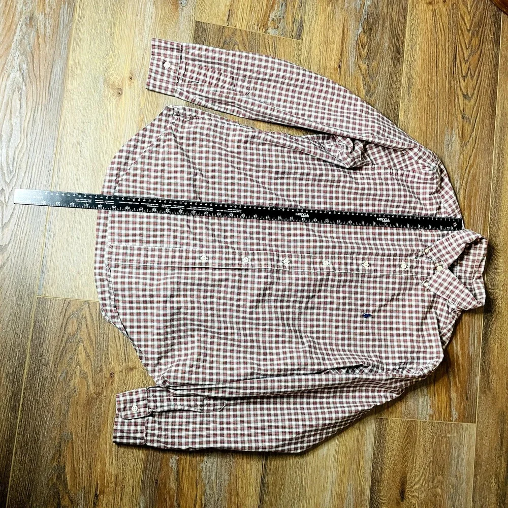 Polo Ralph Lauren Shirt Mens Large Plaid Button Front Long Sleeve Cotton Classic